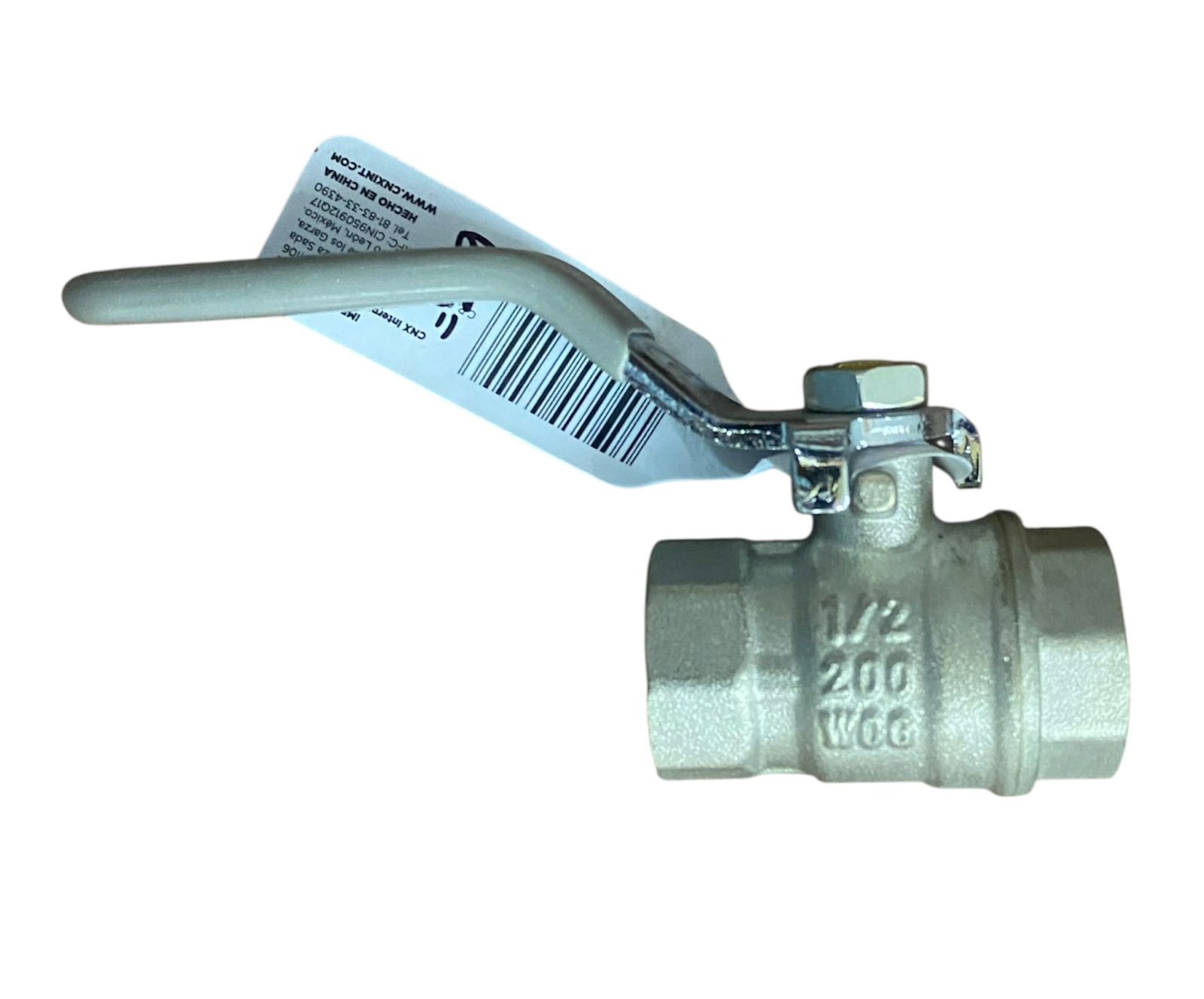 Valvula Esfera Roscable De 1/2